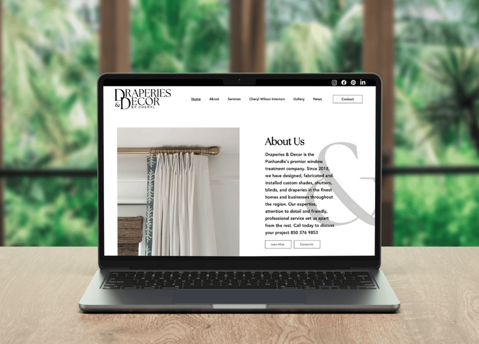 Draperies & Decor by Cheryl – Website