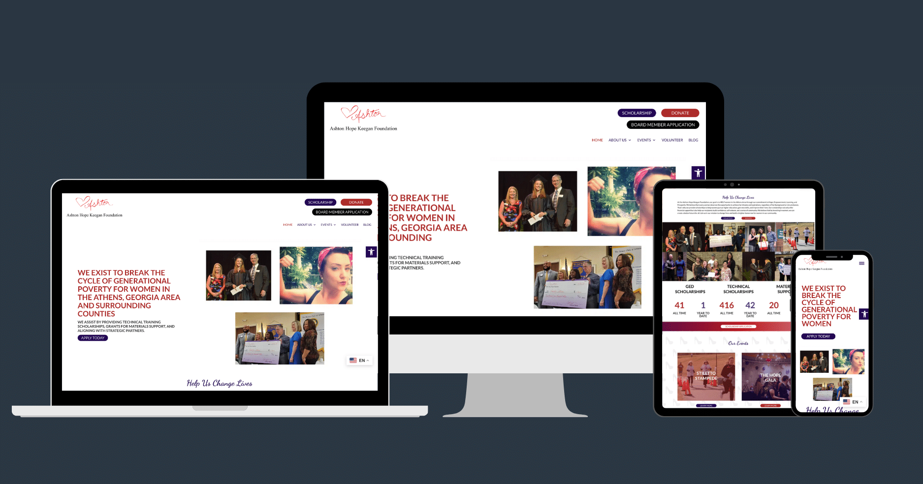 athens website design