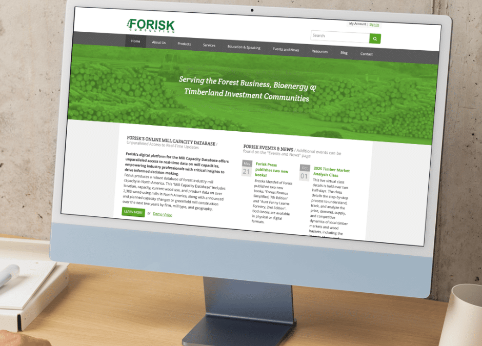 Forisk – Web Maintenance