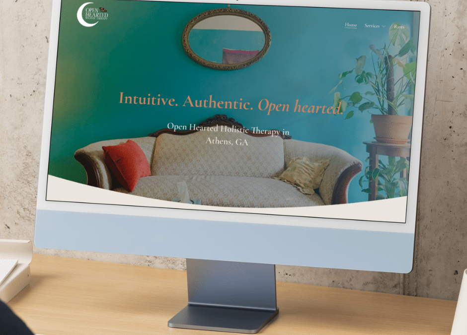 Open Hearted Holistic Therapy – Website