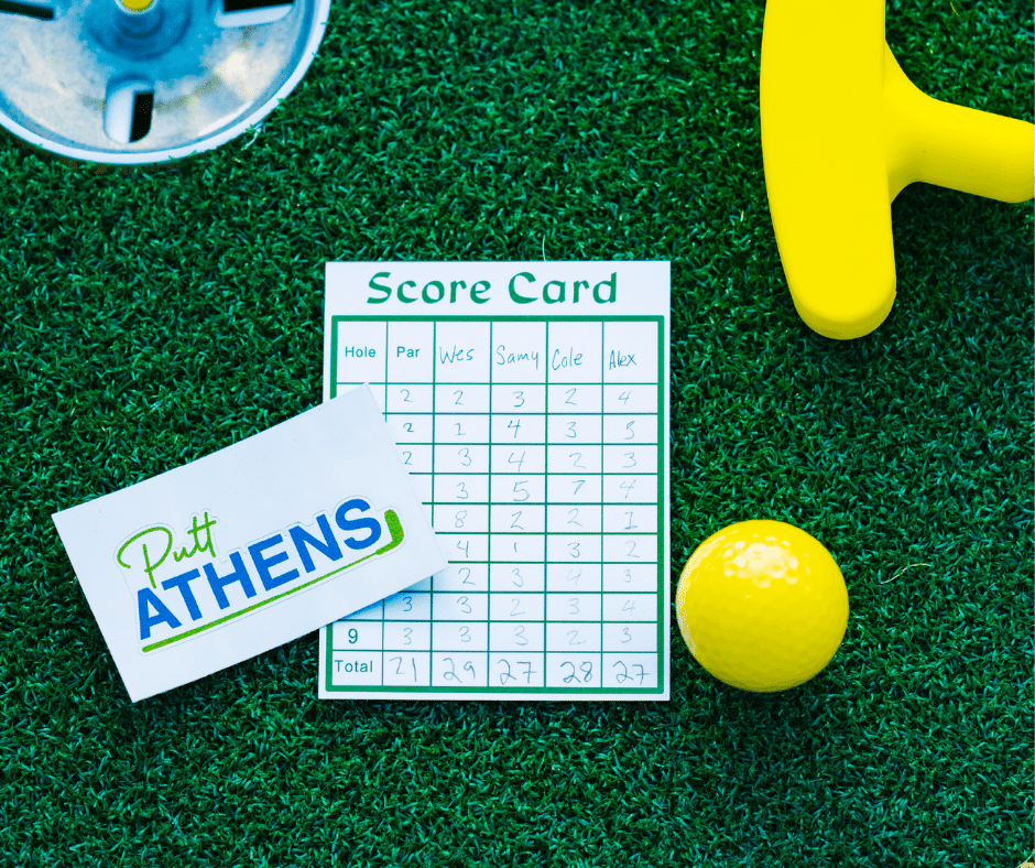 putt athens branding in athens