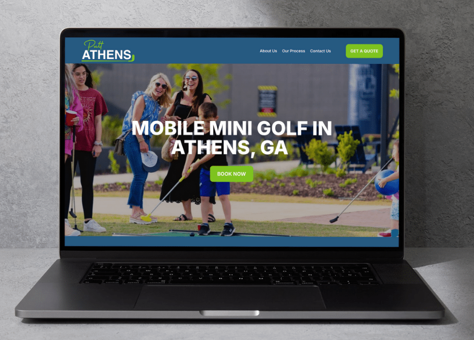 Putt Athens – Website