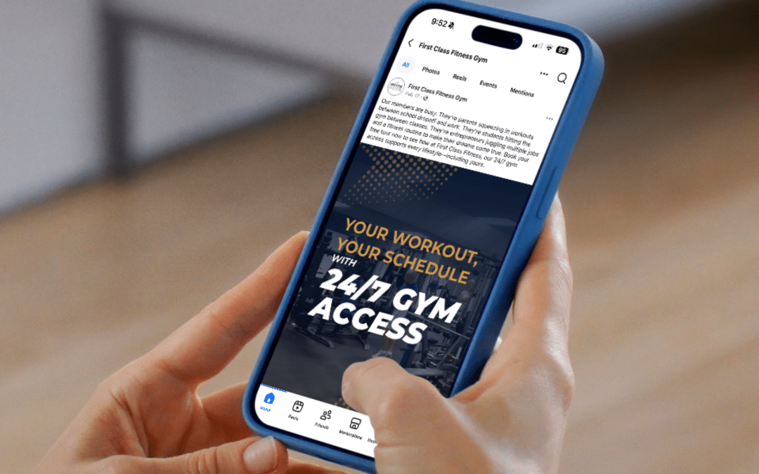 First Class Fitness – Social Media